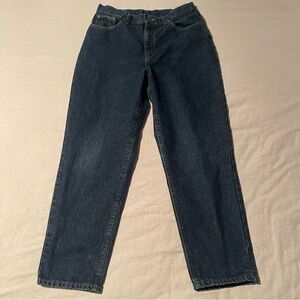 L.L.Bean Denim Blue Jeans Size: 34 100% Made in the USA